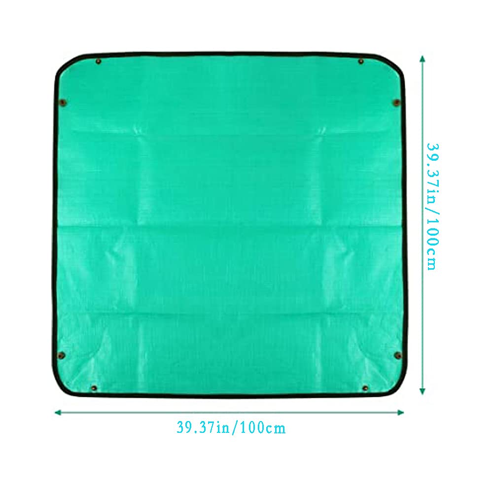 BIUWING easy-clean roll-up storage for tidy repotting mat