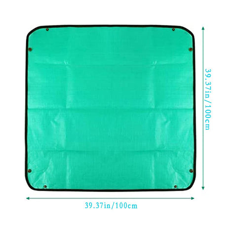 BIUWING easy-clean roll-up storage for tidy repotting mat