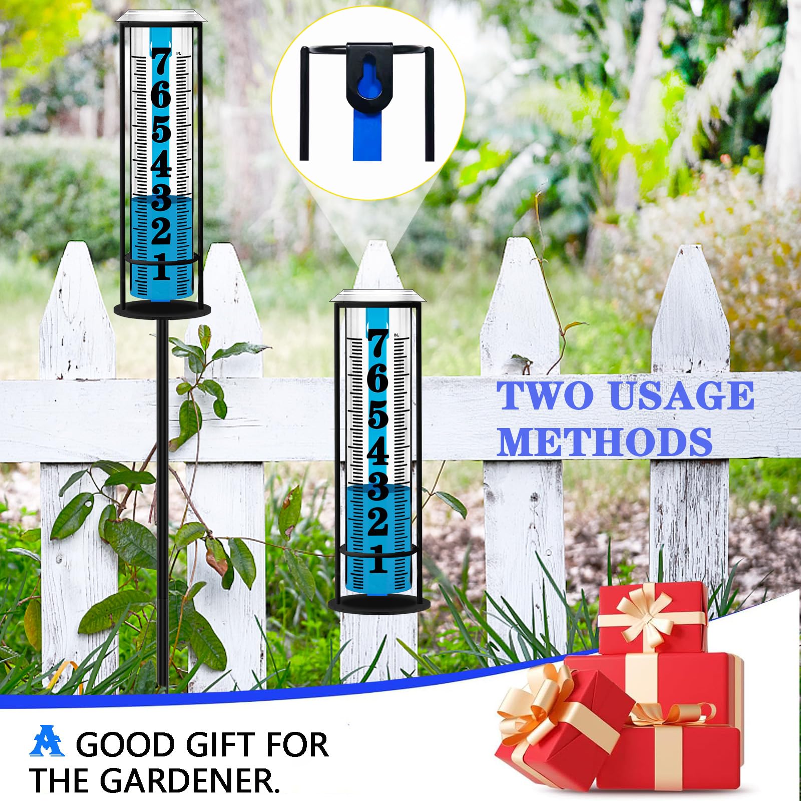 BIUWING rain gauge installation with four-frame system is simple.