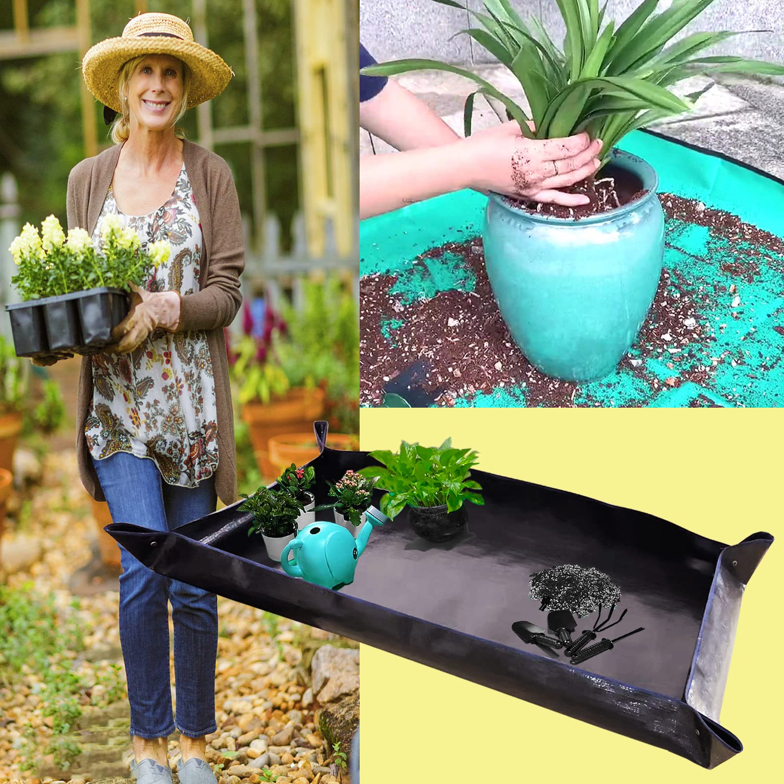 BIUWING easy-clean waterproof surface simplifies post-use cleanup