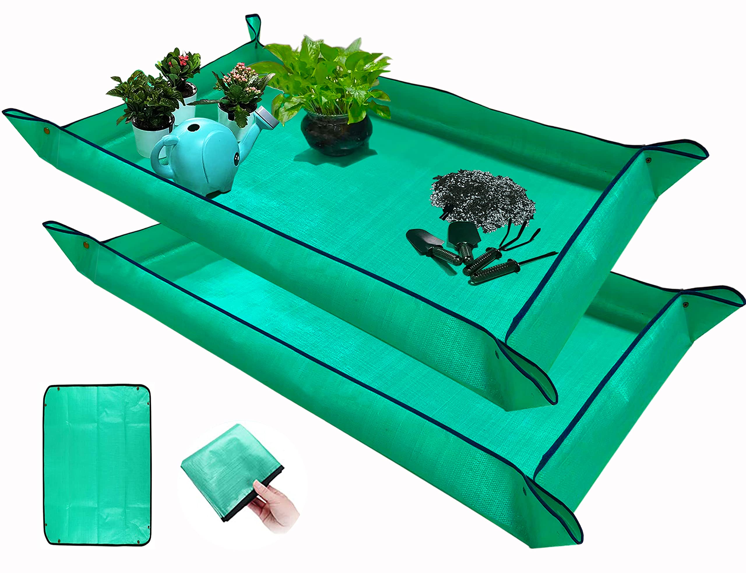 BIUWING repotting mat, extra large surface for seedlings and pots.
