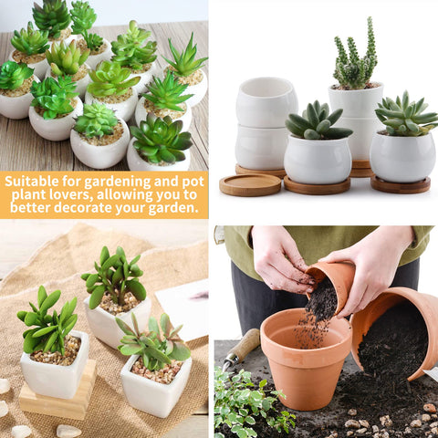 Bivethoi plant pot hole cover mesh pad prevents soil loss while watering.