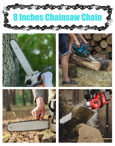 Bizhala 8-inch Greenworks 20192 corded chain with reliable bite.