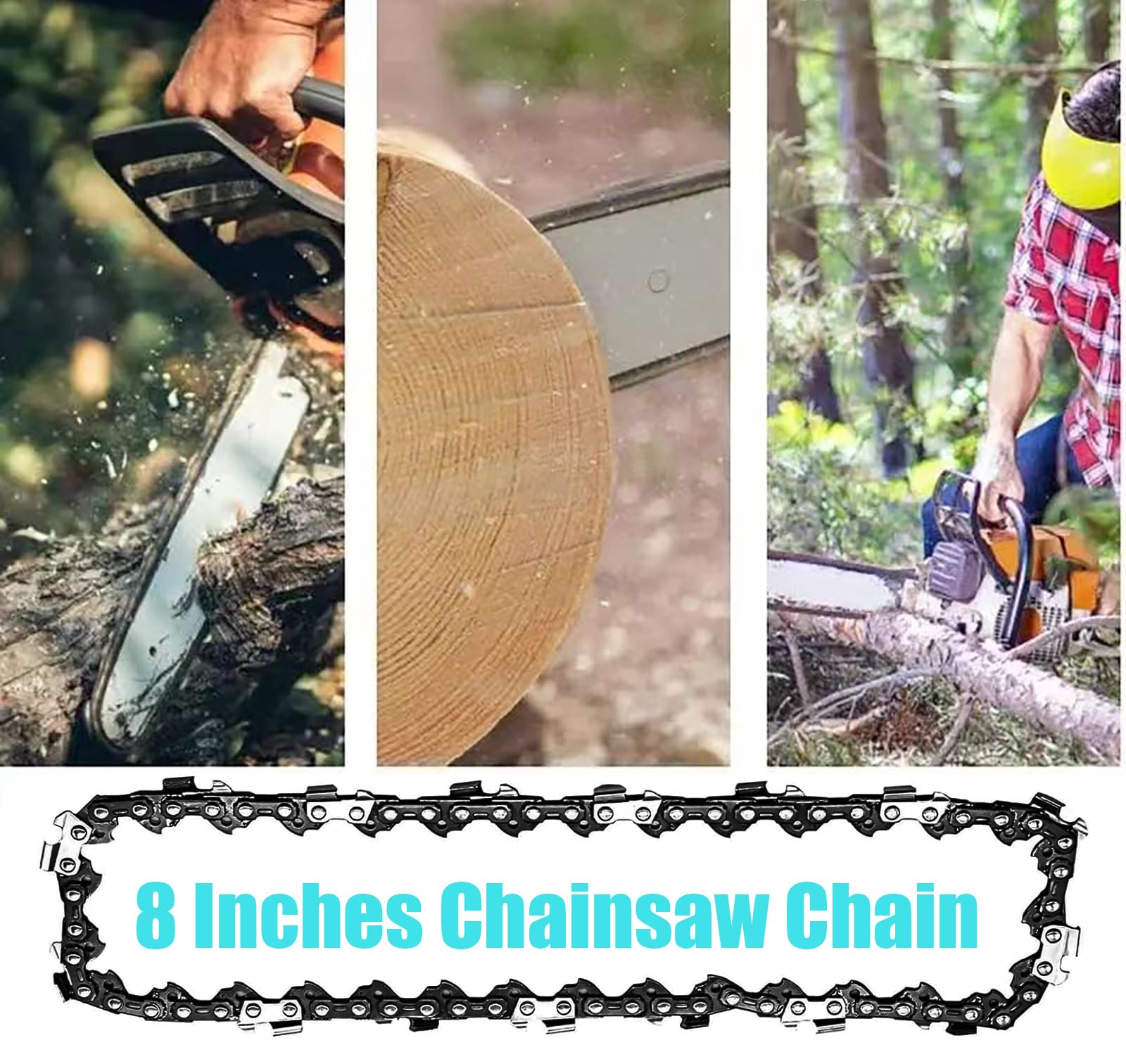 Bizhala 8-inch Greenworks 20302 40V chain built for longevity.