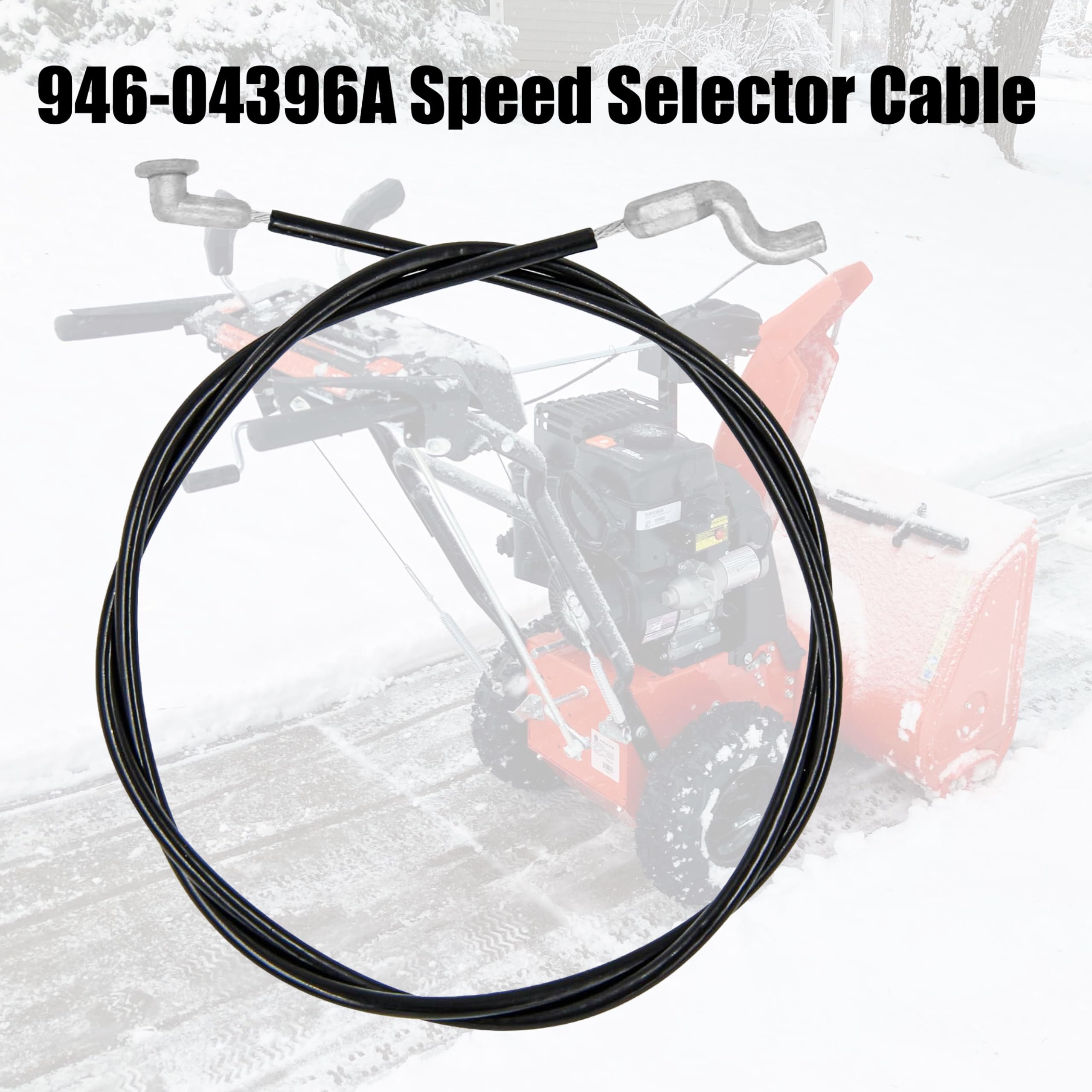 Bizhala installed on a snow blower enabling smooth gear selection in winter