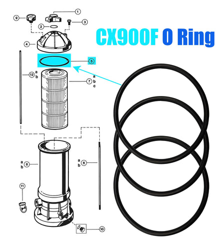 Bizhala replacement O-Ring package ready for routine maintenance.