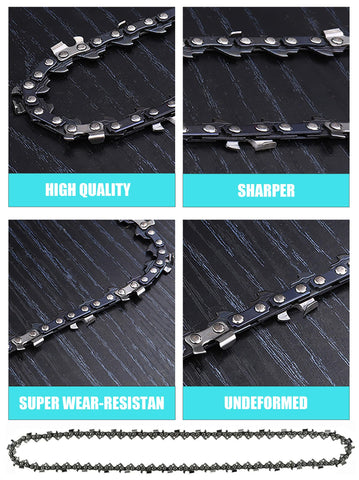 Bizhala semi-chisel teeth close-up for smooth, controlled cuts.