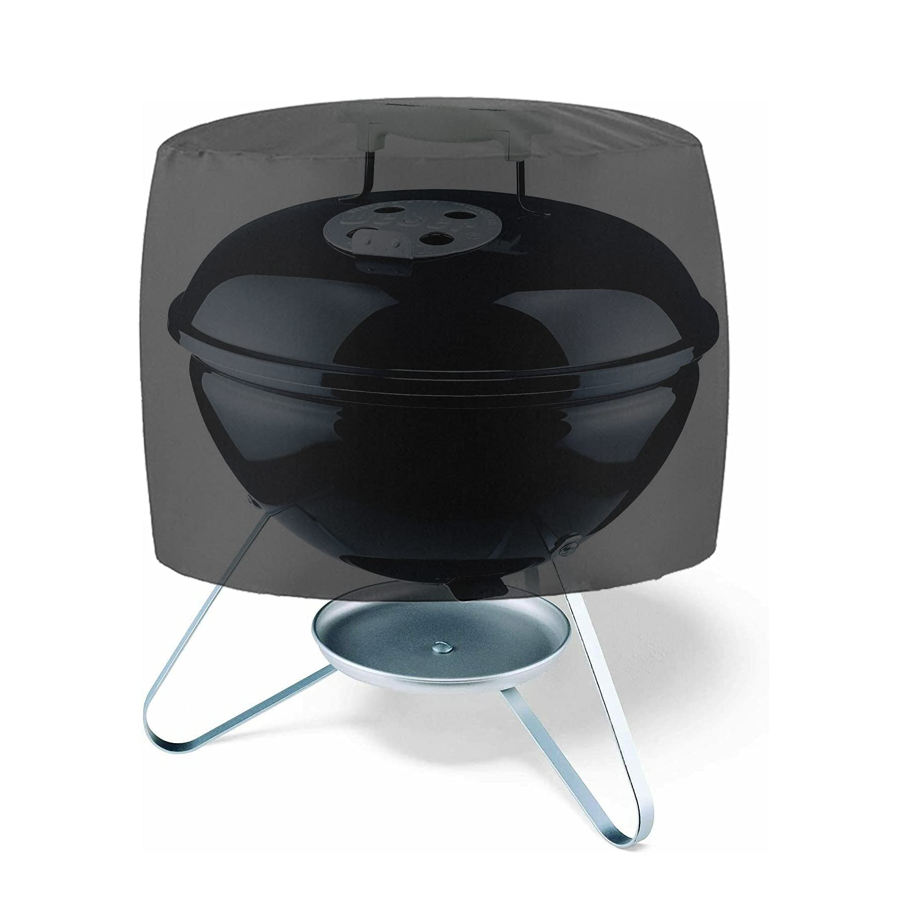 BJYasoppu cover fits Weber Original Kettle 18-inch for reliable outdoor use.