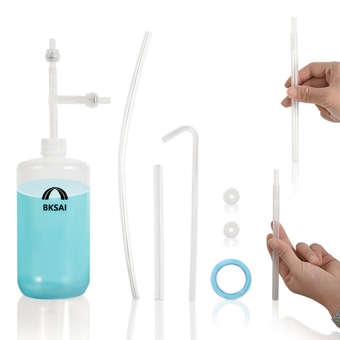 BKSAI plant water bottle with long spout for precise overhead watering
