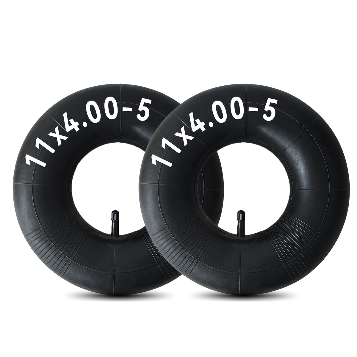 BKBNSJ inner tube 11x4-5 front view improves wheel stability
