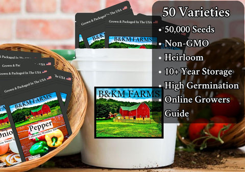 Sizable assortment of 50 varieties in the vault for diverse crops