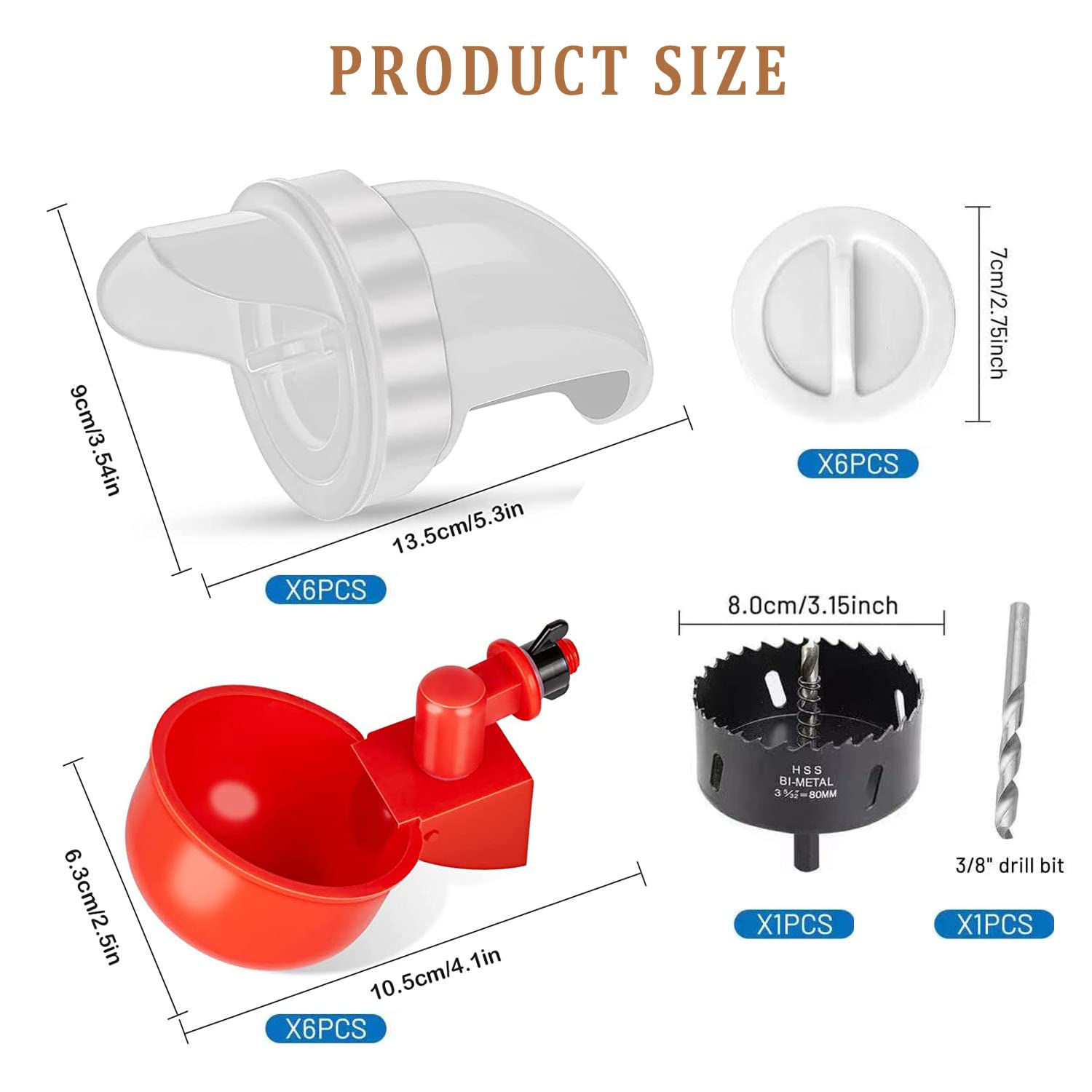 Bkotoo durable PP material resists weather and pests.