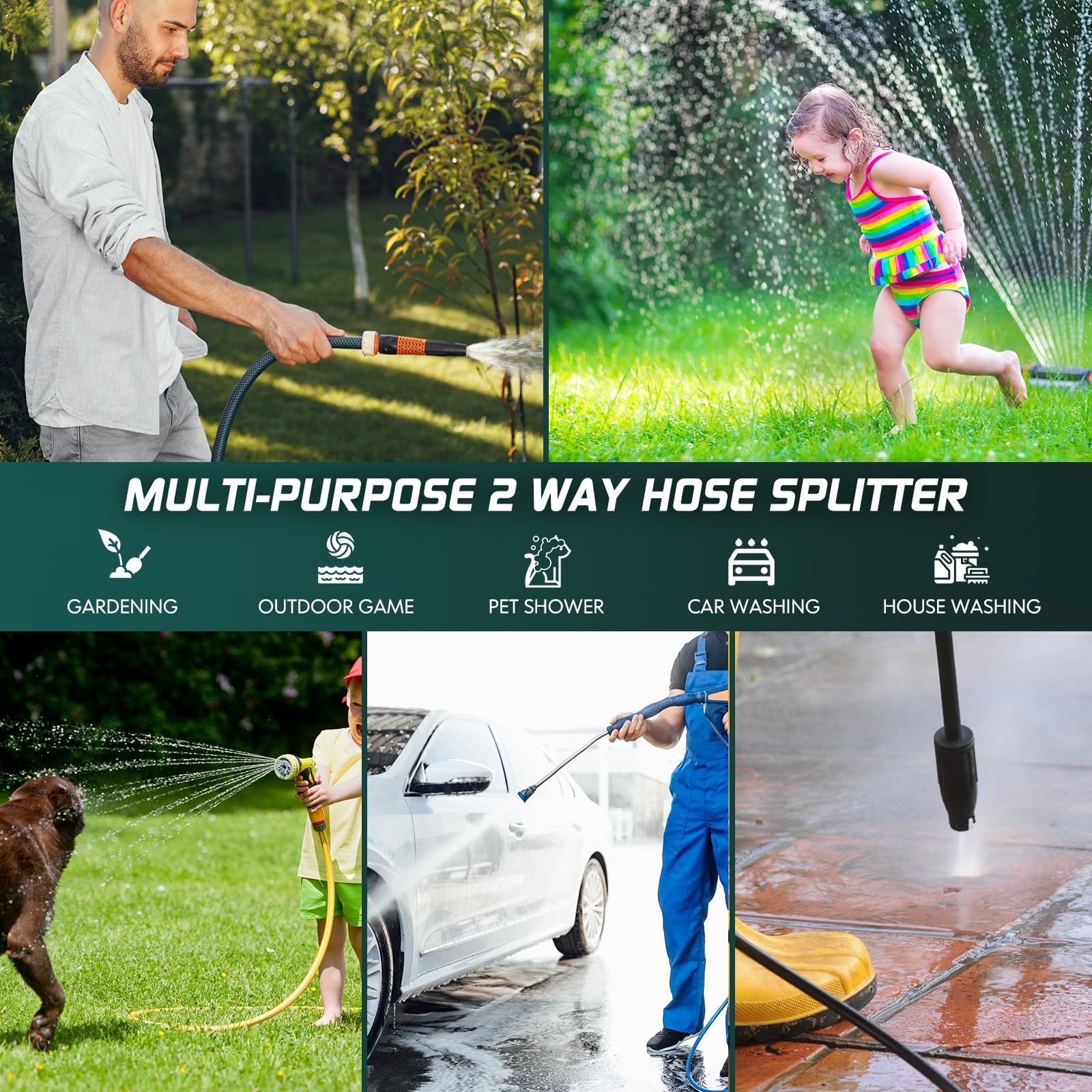 BKV versatile outdoor companion for gardening and car washing