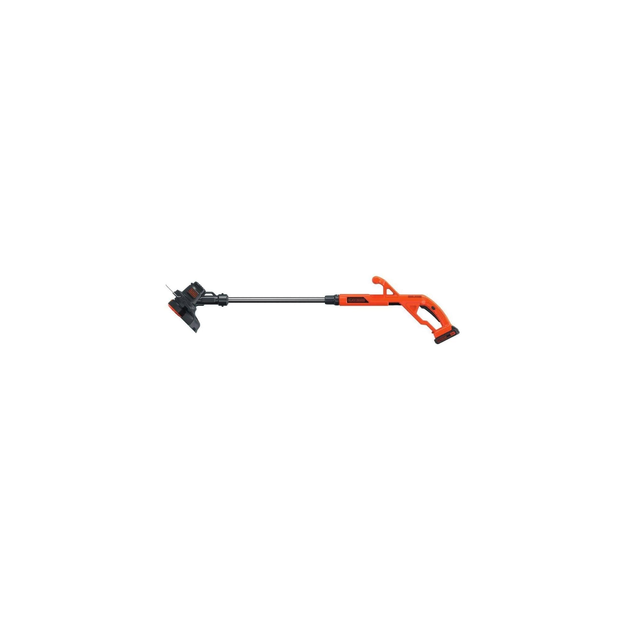 BLACK+DECKER 20V MAX battery holds charge up to 18 months.