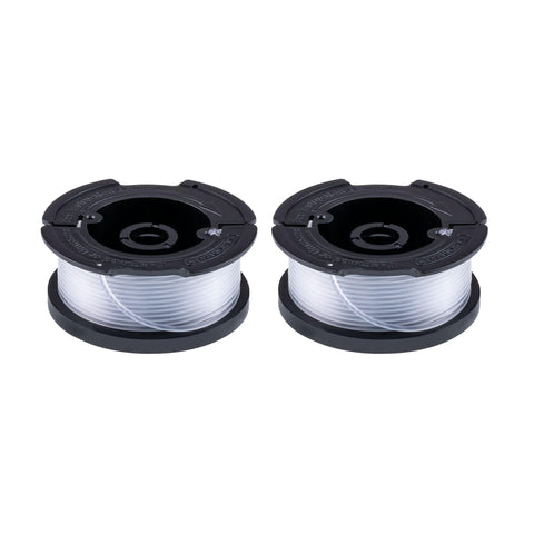 Black+Decker AFS spool with 30 ft line for easy auto-feed trimming.