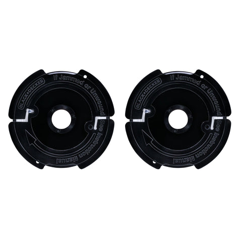 Durable replacement spool from Black+Decker ready for long outdoor trimming sessions.