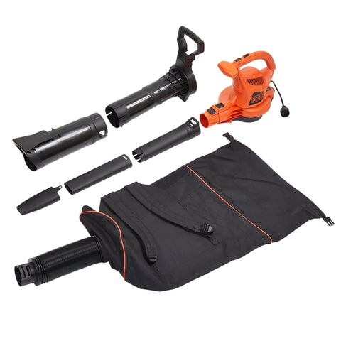 BLACK+DECKER BEBL7000 front view for quick yard cleanup with 3-in-1 versatility.