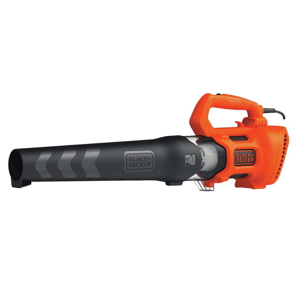 BLACK+DECKER BEBL750 side view showing compact handheld blower for quick cleanup
