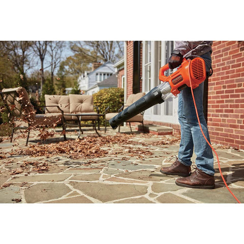 BLACK+DECKER BEBL750 ideal for sidewalks and flower beds cleanup