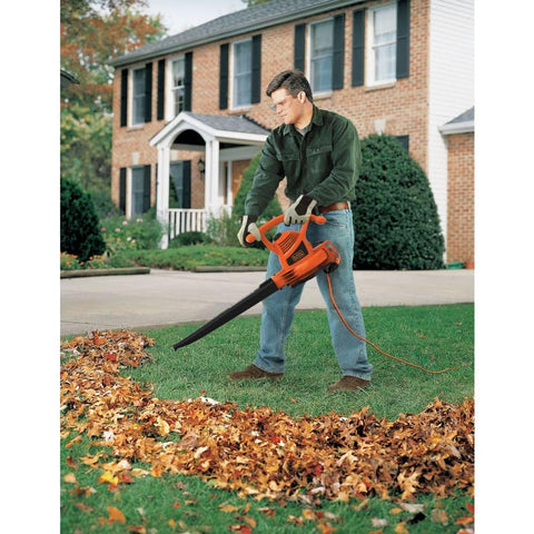 BLACK+DECKER BV3100 3in1 kit with mulcher to reduce yard waste.