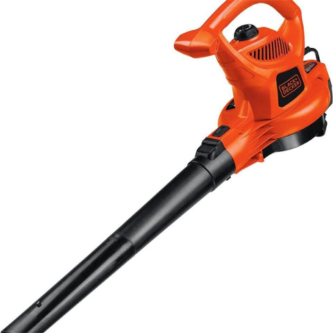 BLACK+DECKER BV3600 vacuum bag attached for simple collection and disposal of debris.