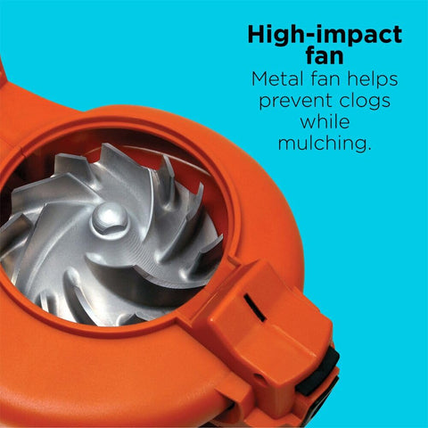 Built-in cord retainer keeps the tool powered up during big jobs.