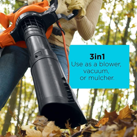 High-impact metal fan minimizes clogs in mulching mode.