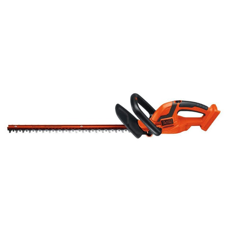 Full-length trigger on BLACK+DECKER trimmer offers comfortable control during cuts.