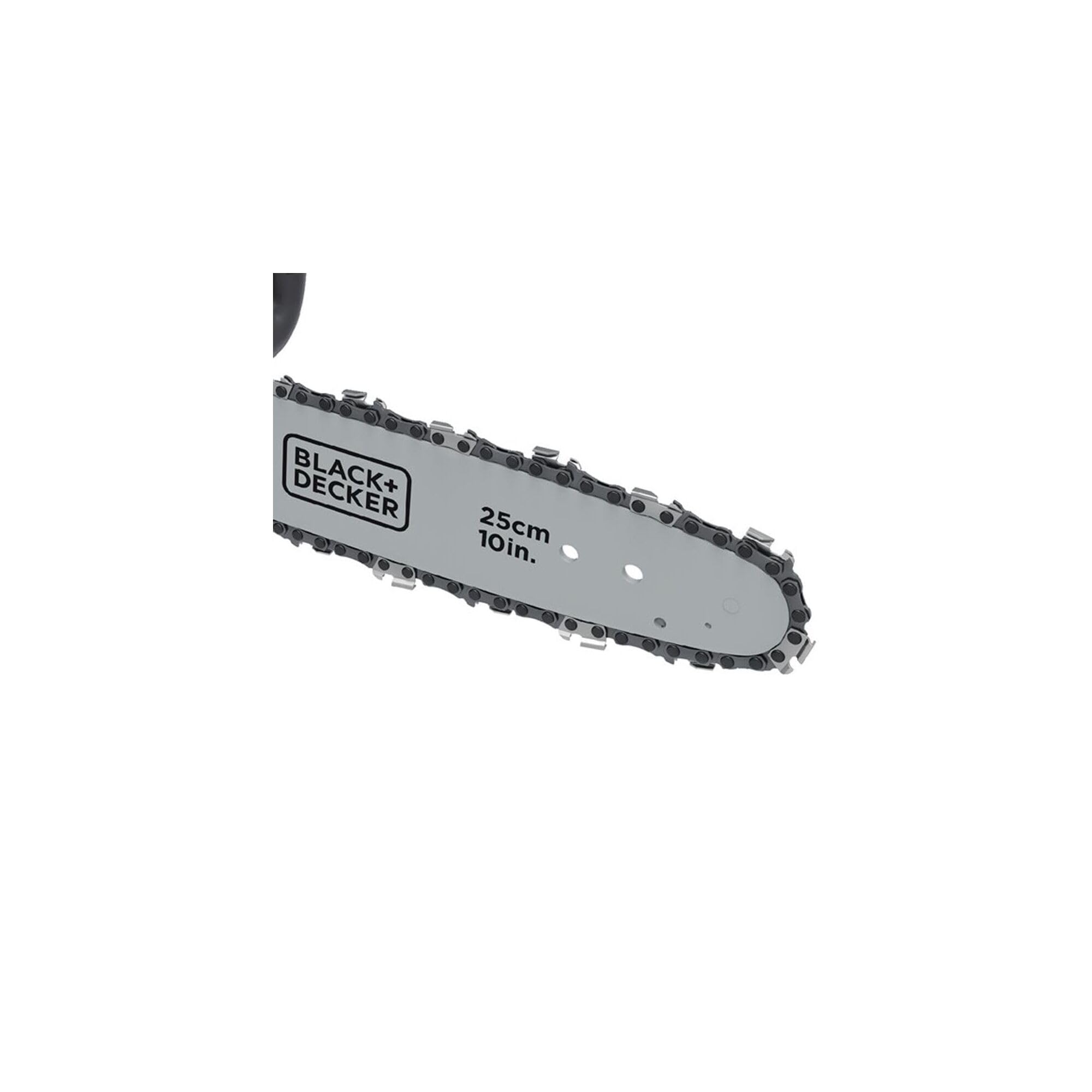 BLACK+DECKER LCS1020B cordless design offers portable yard cutting.