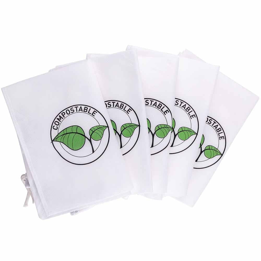 BLACK+DECKER leaf bags disposable pack ready for quick yard cleanup.