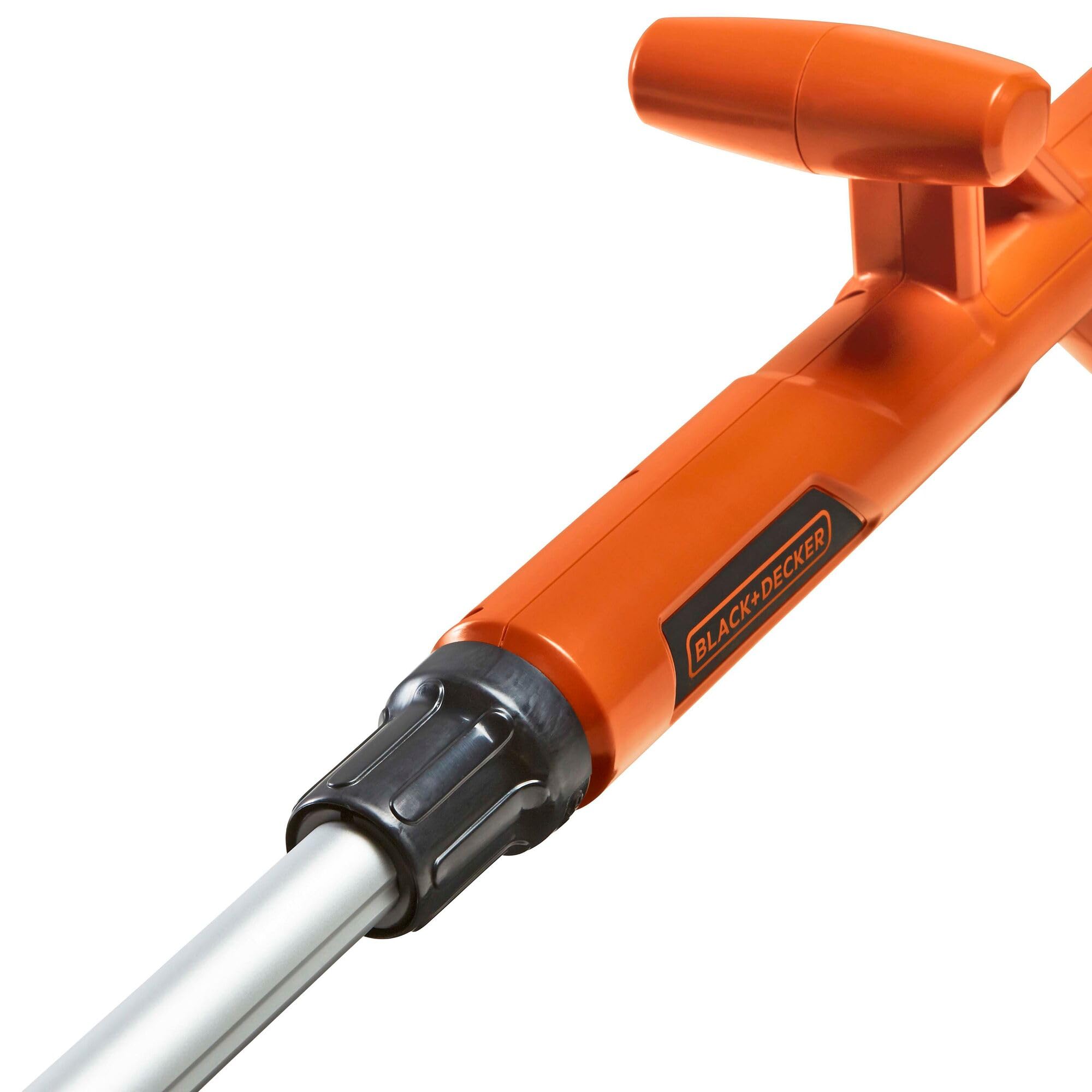 BLACK+DECKER LST201 easy line replacement feature simplifies maintenance.