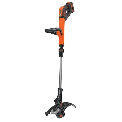 BLACK+DECKER LSTE523 converts from trimmer to wheeled edger.