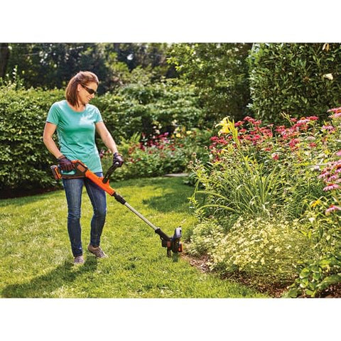 Black+Decker LSTE525 spool and charger included in the box.