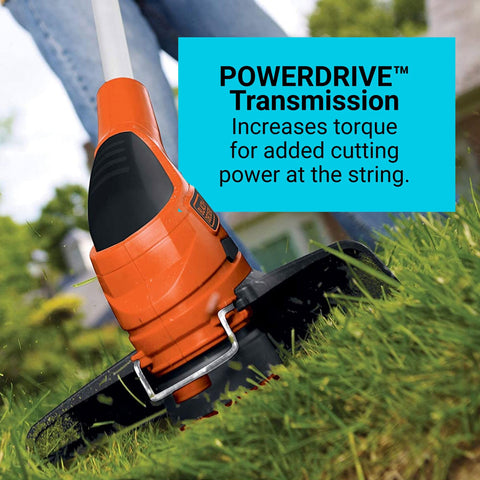 Pivoting handle offers ergonomic control for precise edging