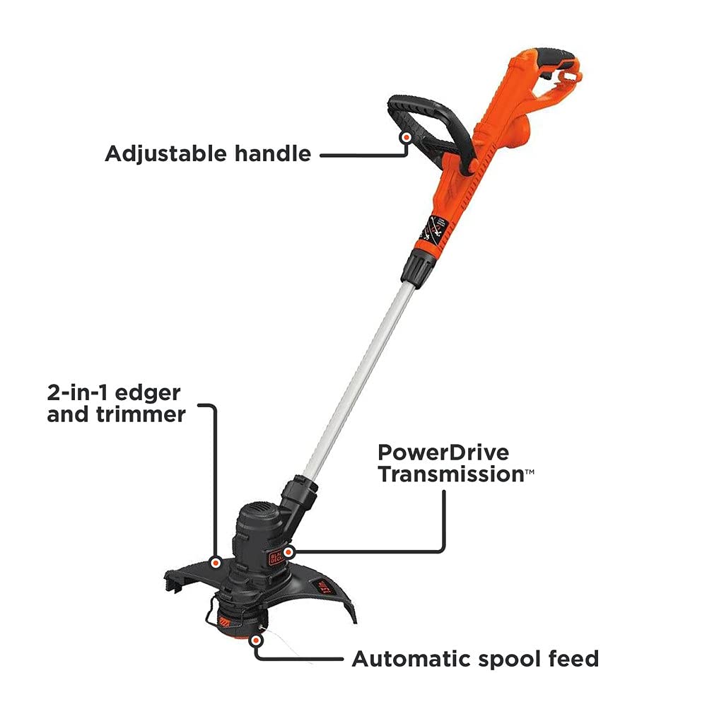 Cord retention system on Black+Decker ST8600 prevents unplugging during use
