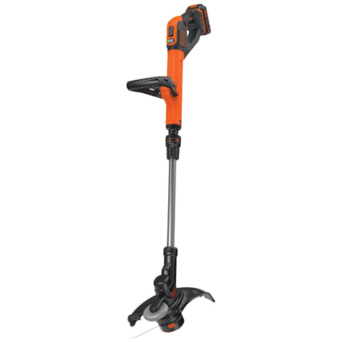 BLACK+DECKER wheeled edger setup along sidewalks and driveways