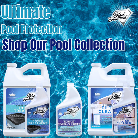 Black Diamond cleaner helps keep water crystal clear