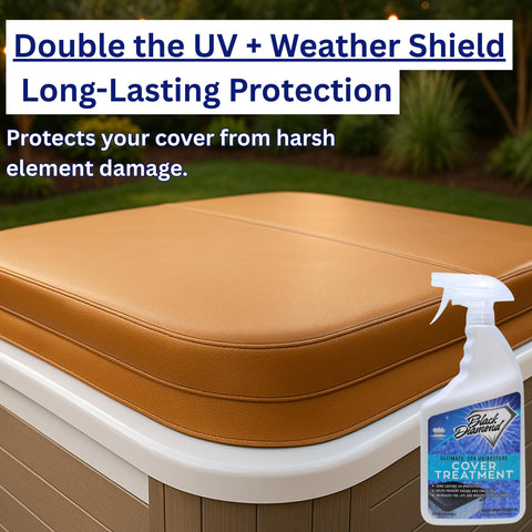 Black Diamond Stoneworks external spa panels receive all-around protection for lasting appeal.