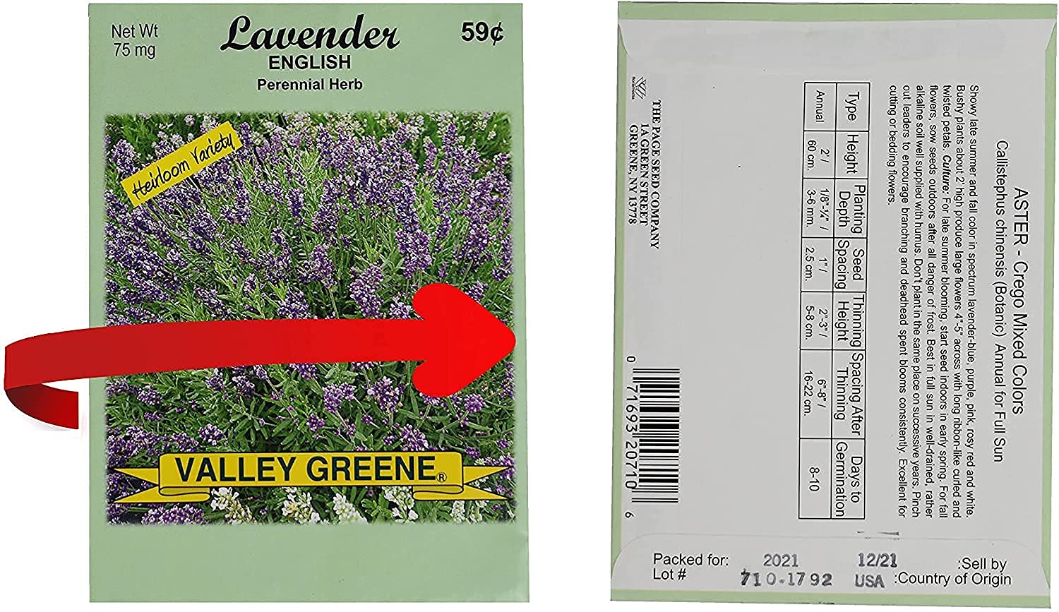 Black Duck Brand assorted seed varieties for colorful garden design ideas