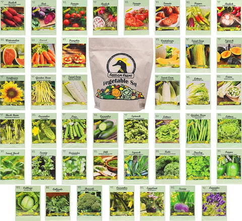 Long-term seed storage guidance from Black Duck Brand set