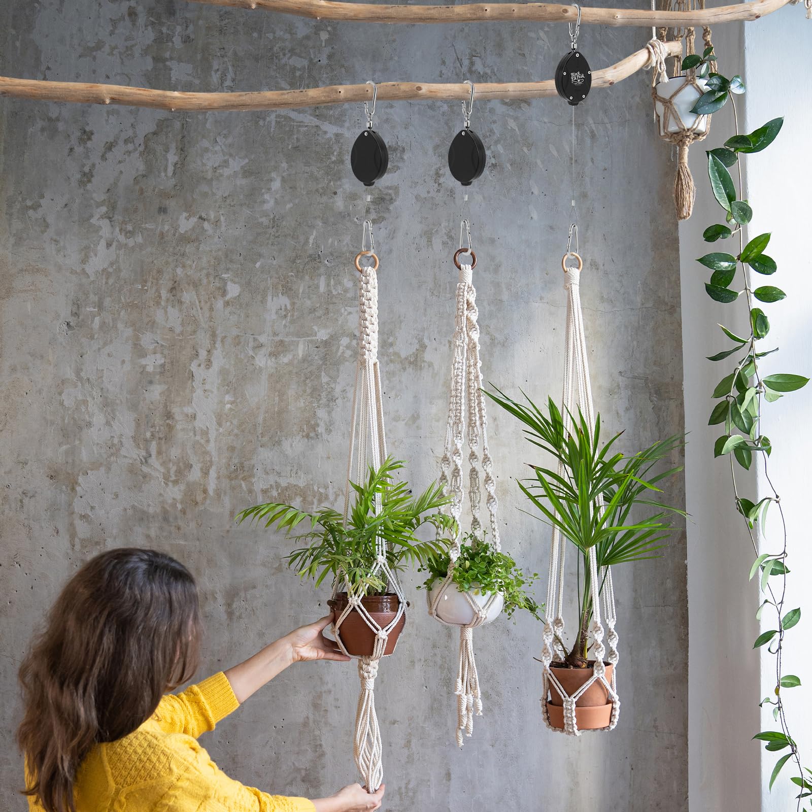 Perfect for hanging plants, bird feeders, or wind chimes outdoors by Black Elk Peak