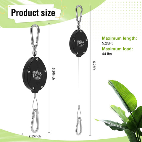 Swivel connector prevents twisting for stable plant display