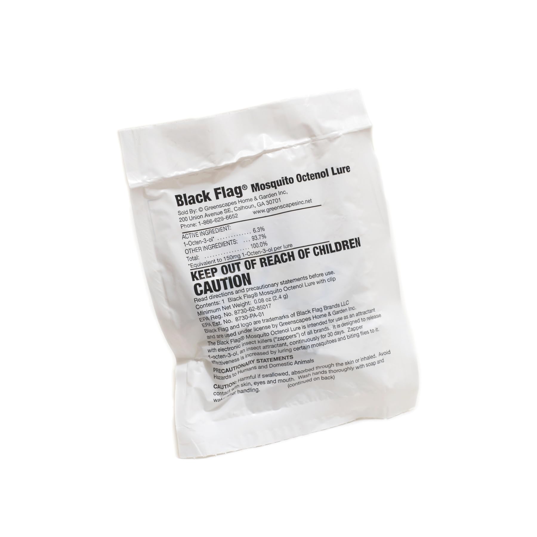 Black Flag BZ-OCT1 dimensions 3.5 by 1.25 by 5.63 inches for easy replacement.