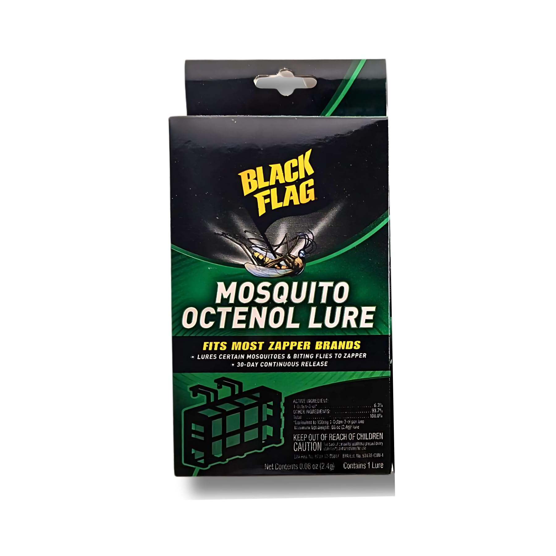 Black Flag BZ-OCT1 mosquitoes-attracting lure helps your patio stay comfortable.