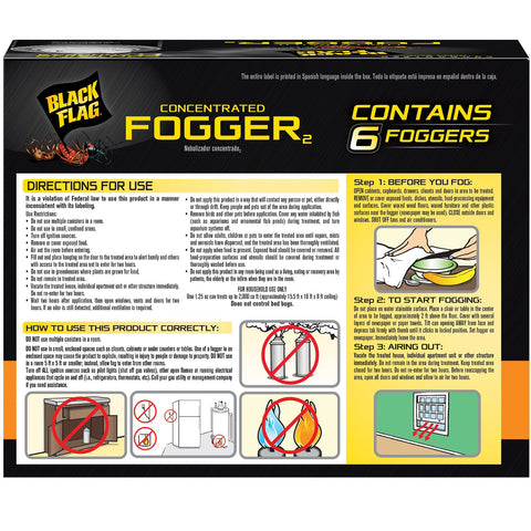 Black Flag Fogger demonstrates room coverage up to 2,000 cubic feet in real-world use