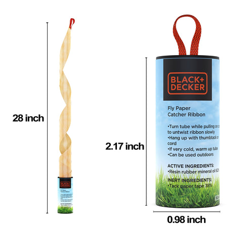 Black+Decker fruit fly trap installed indoors shows safe, odorless pest control.