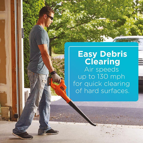 Low-noise BLACK+DECKER design for quiet operation