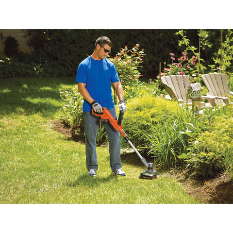 BLACK+DECKER LST300 battery included for immediate cordless operation.