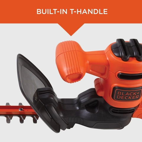 BLACK+DECKER BEHT150 lightweight design reduces fatigue during long jobs.