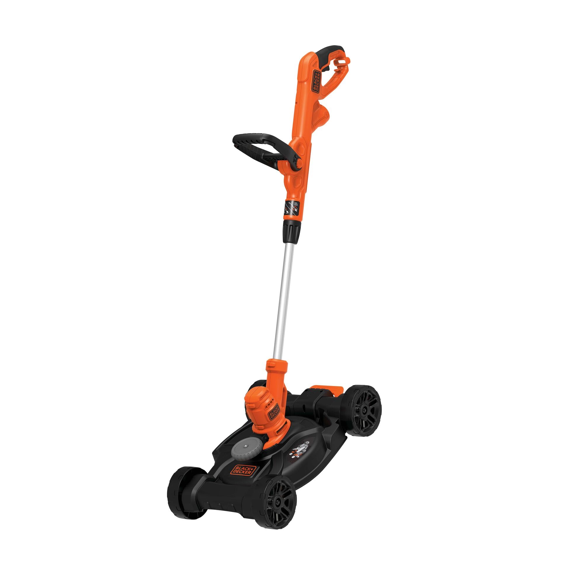 BLACK+DECKER BESTA512CM weed-trimmer attachment handles stubborn weeds with ease.